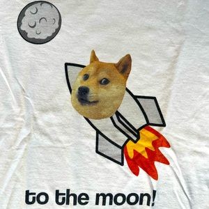 DOGECOIN T-Shirt 🐕 Like New